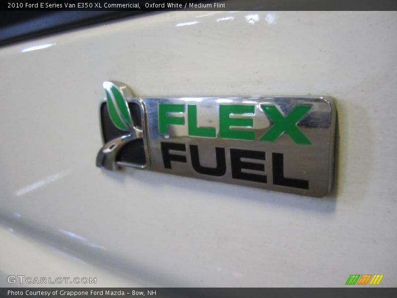 Oxford White / Medium Flint 2010 Ford E Series Van E350 XL Commericial