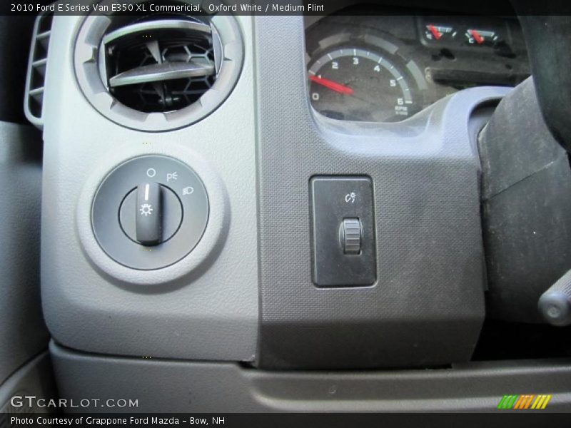 Oxford White / Medium Flint 2010 Ford E Series Van E350 XL Commericial