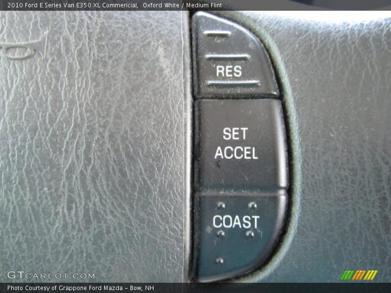 Oxford White / Medium Flint 2010 Ford E Series Van E350 XL Commericial