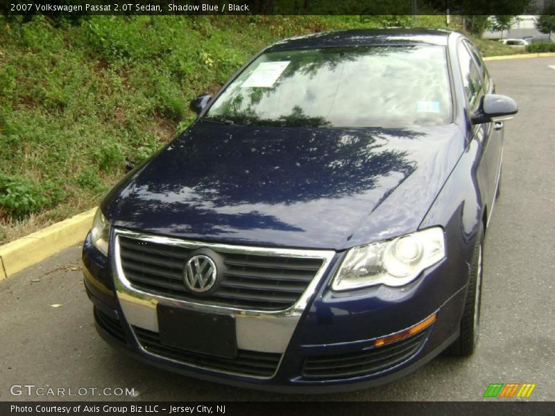 Shadow Blue / Black 2007 Volkswagen Passat 2.0T Sedan