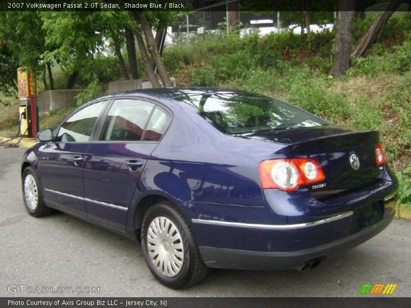 Shadow Blue / Black 2007 Volkswagen Passat 2.0T Sedan
