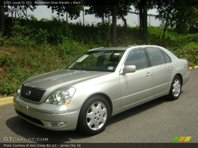 Millennium Silver Metallic / Black 2002 Lexus LS 430