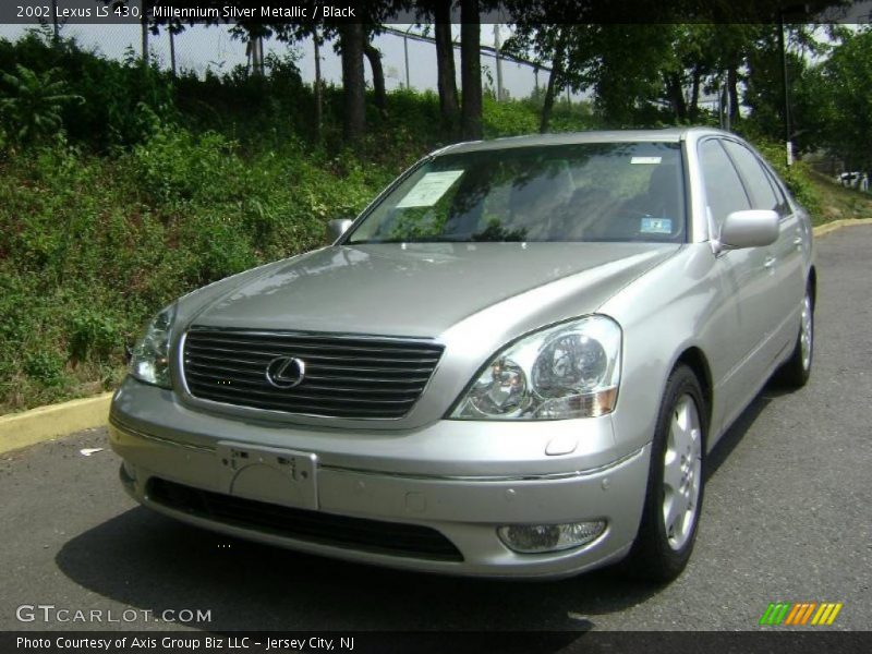 Millennium Silver Metallic / Black 2002 Lexus LS 430