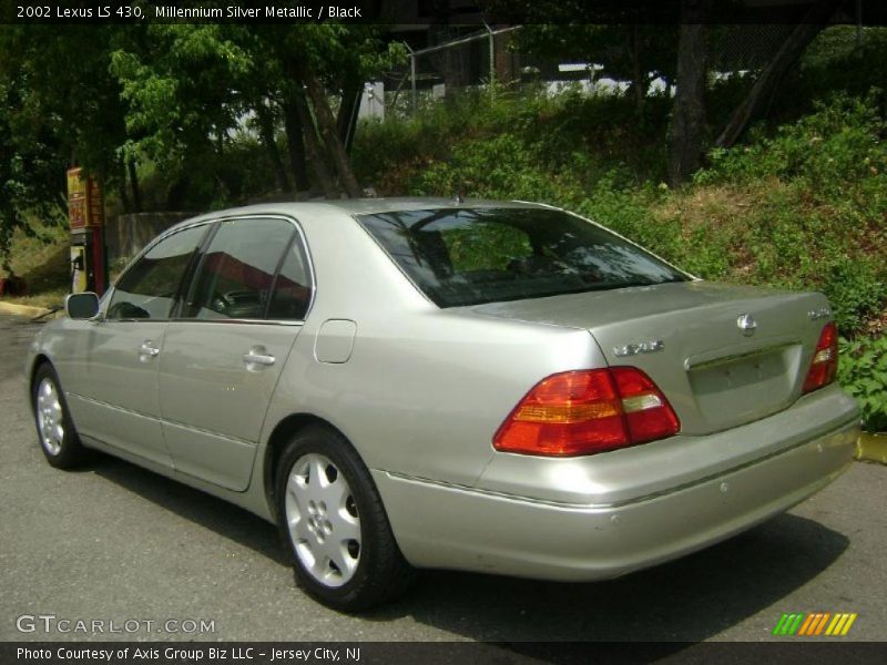 Millennium Silver Metallic / Black 2002 Lexus LS 430