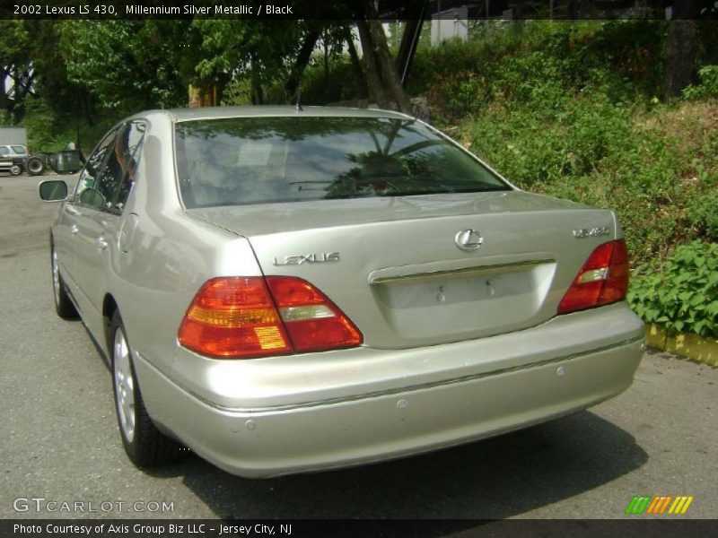 Millennium Silver Metallic / Black 2002 Lexus LS 430
