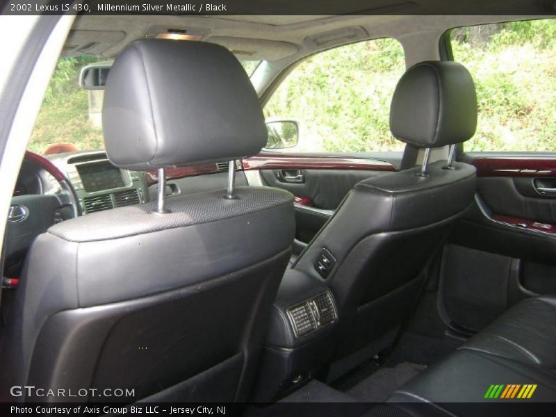 Millennium Silver Metallic / Black 2002 Lexus LS 430
