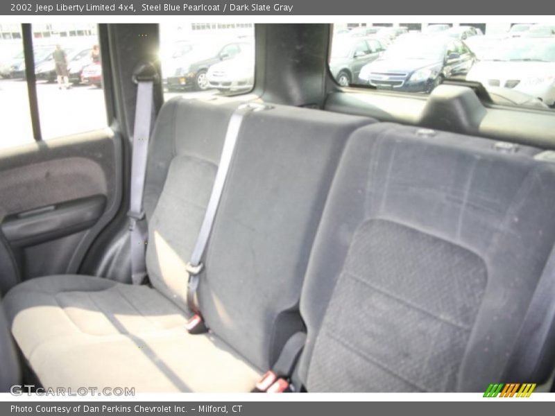 Steel Blue Pearlcoat / Dark Slate Gray 2002 Jeep Liberty Limited 4x4