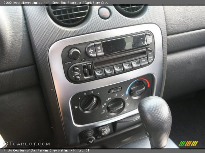 Steel Blue Pearlcoat / Dark Slate Gray 2002 Jeep Liberty Limited 4x4