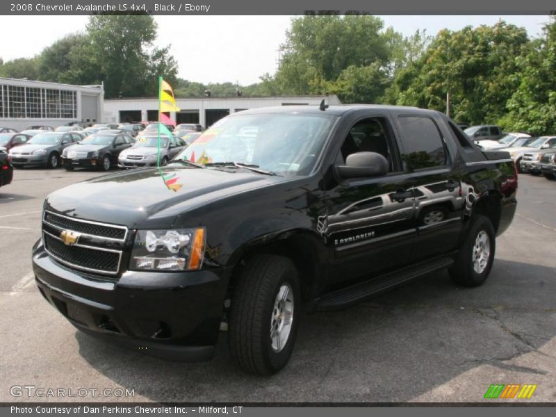 Black / Ebony 2008 Chevrolet Avalanche LS 4x4