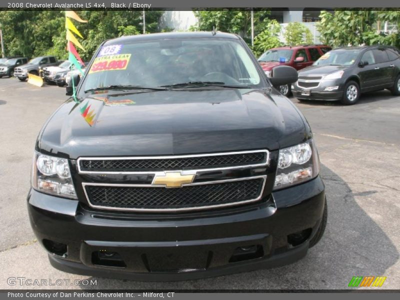 Black / Ebony 2008 Chevrolet Avalanche LS 4x4