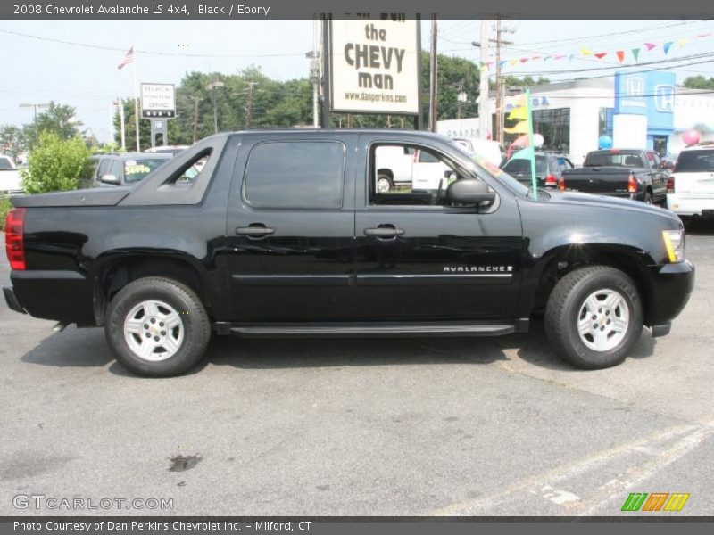 Black / Ebony 2008 Chevrolet Avalanche LS 4x4