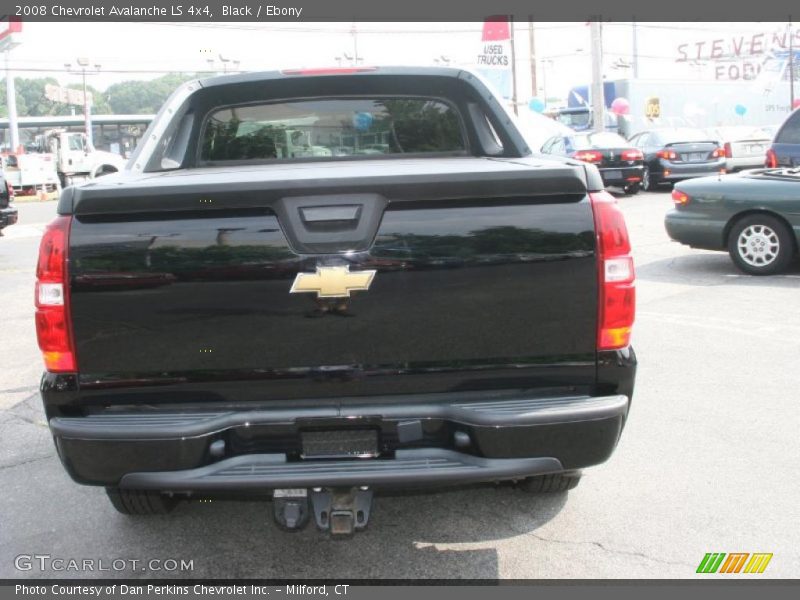 Black / Ebony 2008 Chevrolet Avalanche LS 4x4