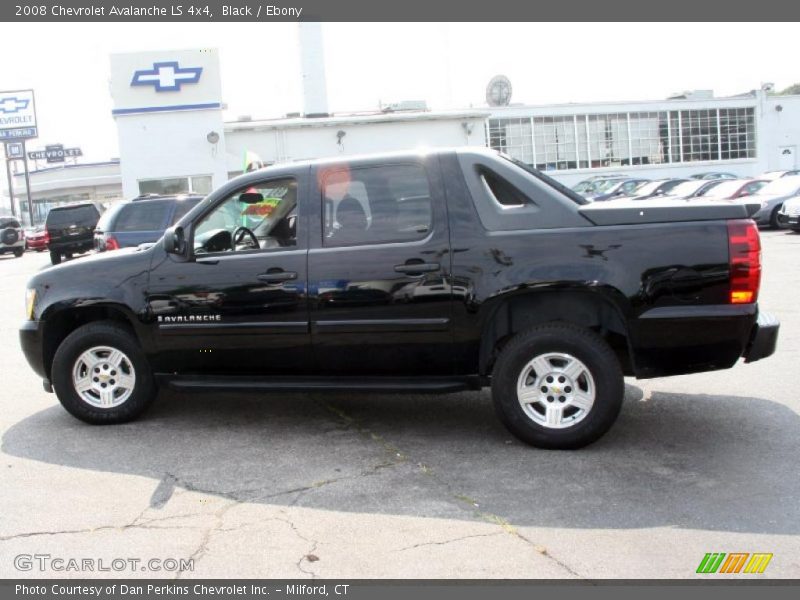 Black / Ebony 2008 Chevrolet Avalanche LS 4x4