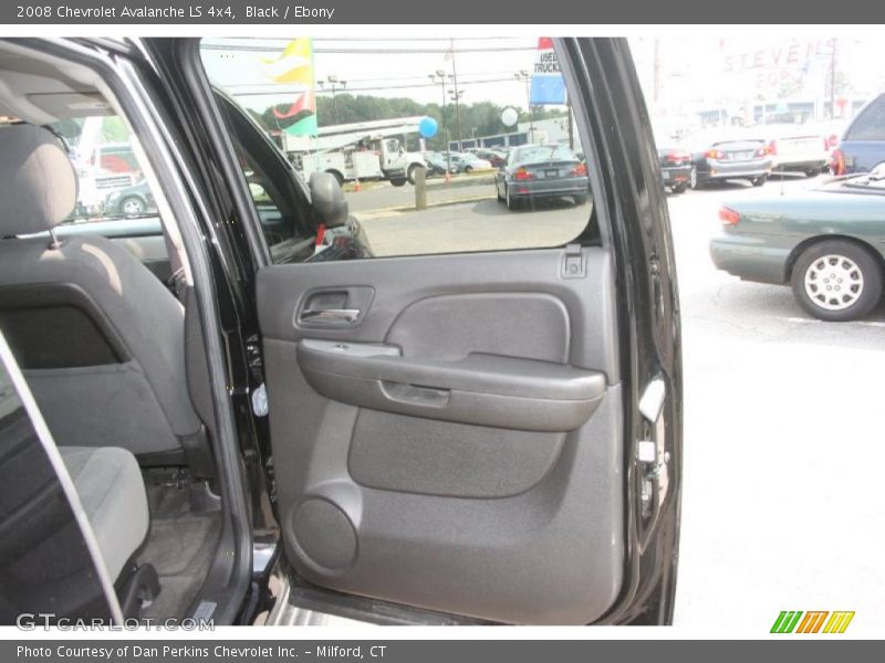 Black / Ebony 2008 Chevrolet Avalanche LS 4x4
