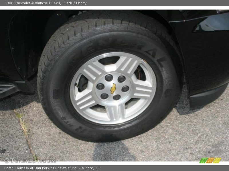 Black / Ebony 2008 Chevrolet Avalanche LS 4x4