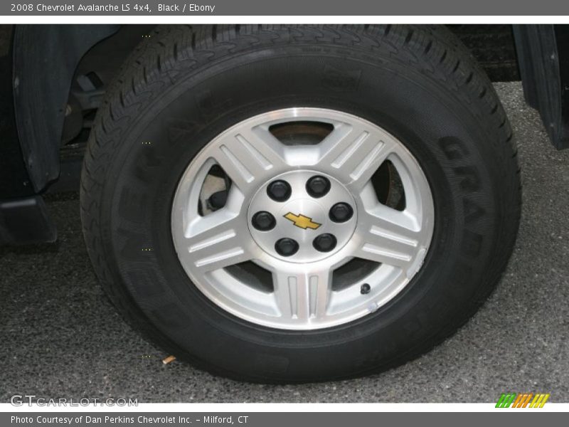 Black / Ebony 2008 Chevrolet Avalanche LS 4x4