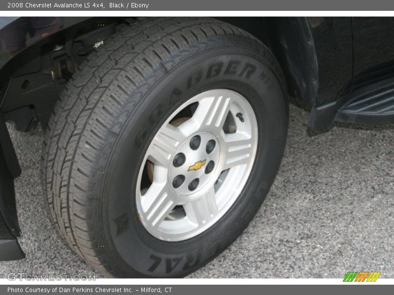 Black / Ebony 2008 Chevrolet Avalanche LS 4x4