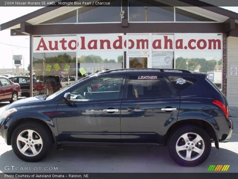 Midnight Blue Pearl / Charcoal 2004 Nissan Murano SE AWD