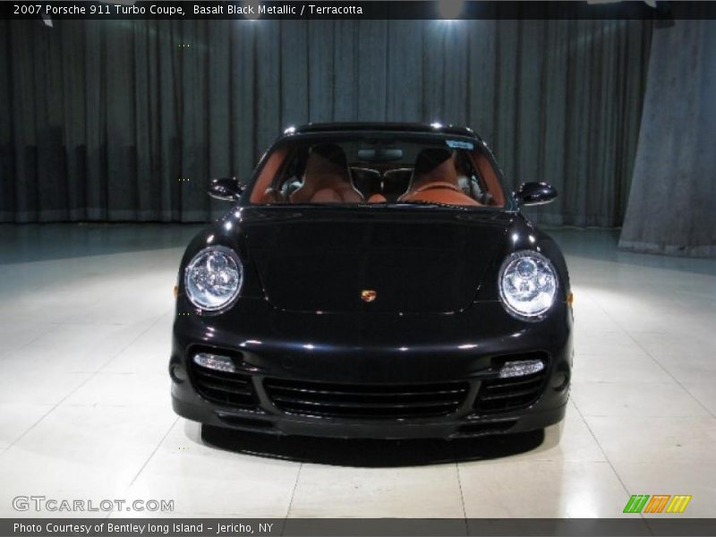 Basalt Black Metallic / Terracotta 2007 Porsche 911 Turbo Coupe