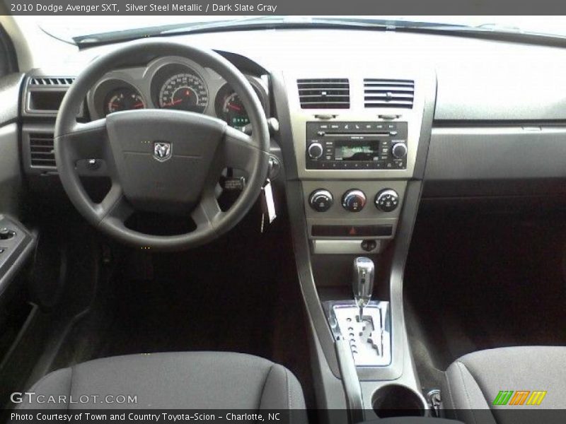Silver Steel Metallic / Dark Slate Gray 2010 Dodge Avenger SXT