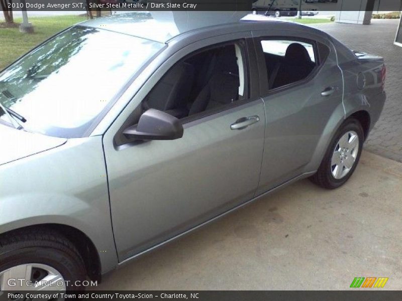 Silver Steel Metallic / Dark Slate Gray 2010 Dodge Avenger SXT