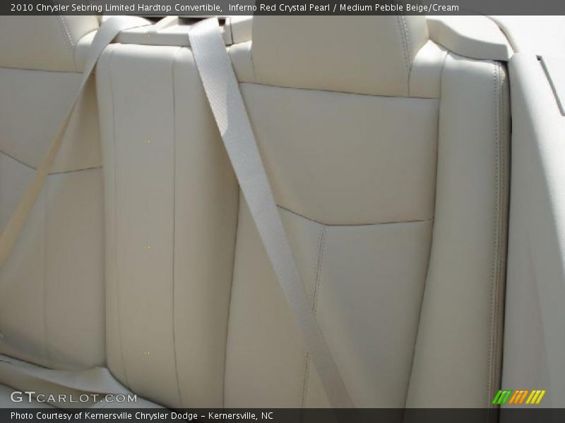 Inferno Red Crystal Pearl / Medium Pebble Beige/Cream 2010 Chrysler Sebring Limited Hardtop Convertible