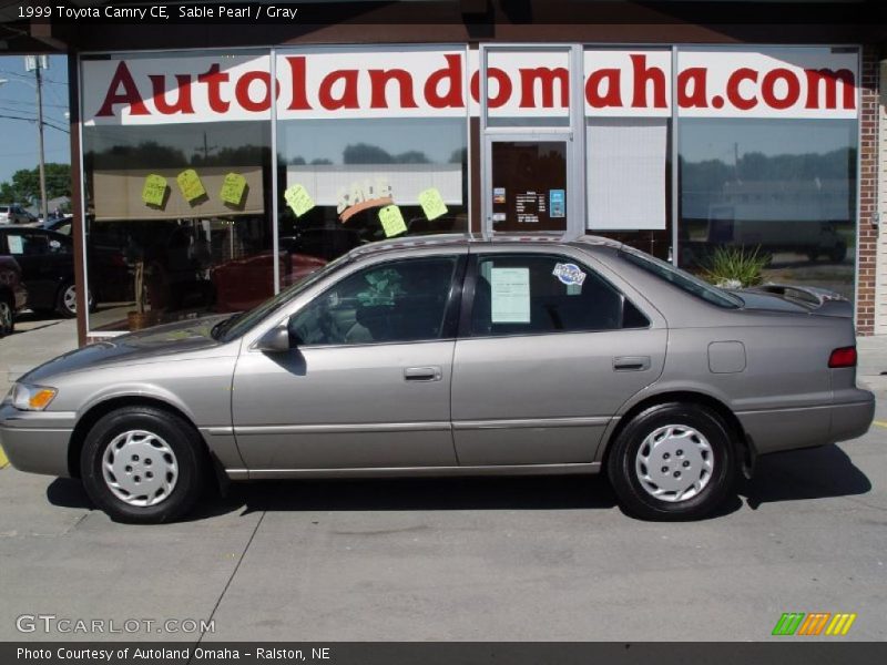 Sable Pearl / Gray 1999 Toyota Camry CE