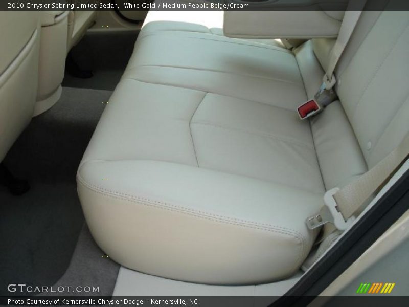 White Gold / Medium Pebble Beige/Cream 2010 Chrysler Sebring Limited Sedan