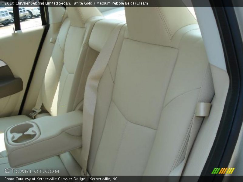 White Gold / Medium Pebble Beige/Cream 2010 Chrysler Sebring Limited Sedan