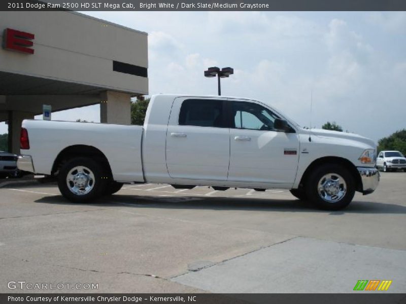 Bright White / Dark Slate/Medium Graystone 2011 Dodge Ram 2500 HD SLT Mega Cab