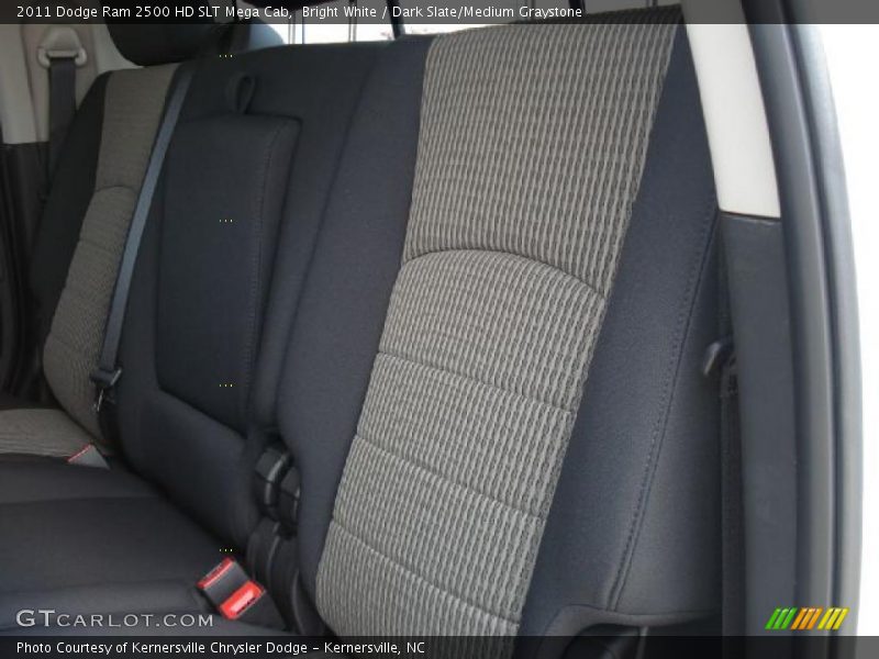 Bright White / Dark Slate/Medium Graystone 2011 Dodge Ram 2500 HD SLT Mega Cab