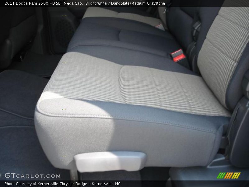 Bright White / Dark Slate/Medium Graystone 2011 Dodge Ram 2500 HD SLT Mega Cab