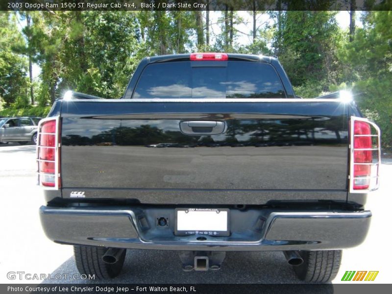 Black / Dark Slate Gray 2003 Dodge Ram 1500 ST Regular Cab 4x4