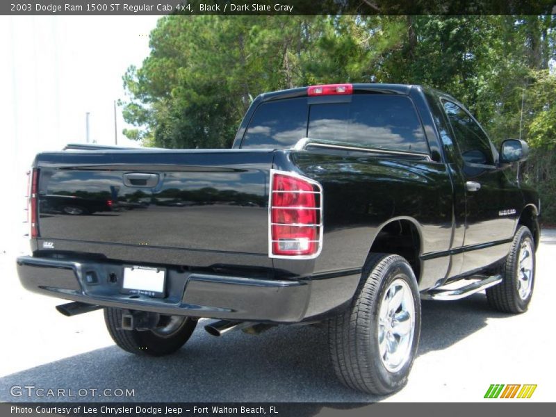 Black / Dark Slate Gray 2003 Dodge Ram 1500 ST Regular Cab 4x4