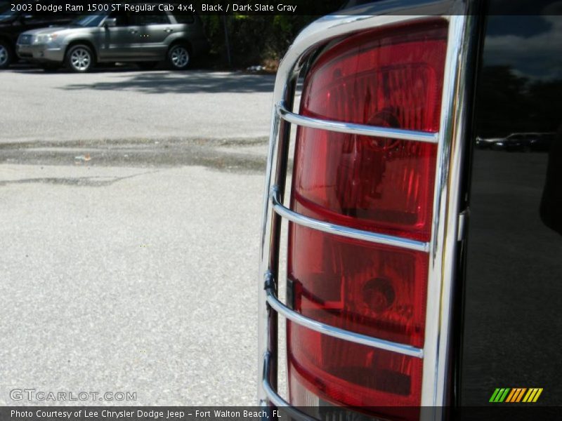 Black / Dark Slate Gray 2003 Dodge Ram 1500 ST Regular Cab 4x4