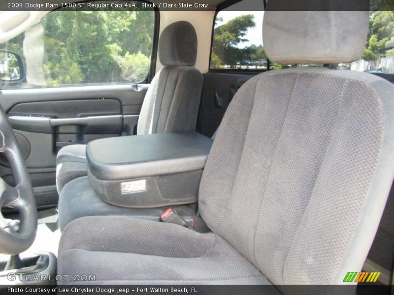 Black / Dark Slate Gray 2003 Dodge Ram 1500 ST Regular Cab 4x4