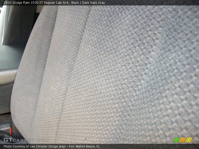 Black / Dark Slate Gray 2003 Dodge Ram 1500 ST Regular Cab 4x4