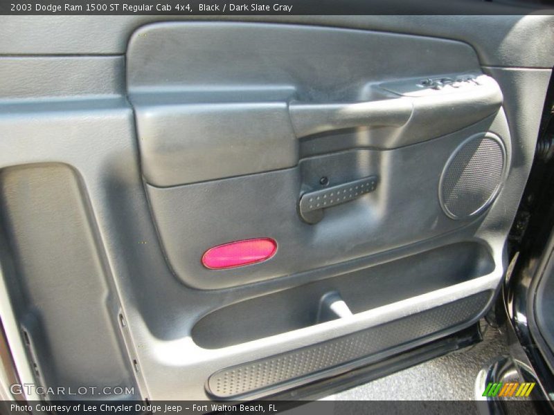 Black / Dark Slate Gray 2003 Dodge Ram 1500 ST Regular Cab 4x4