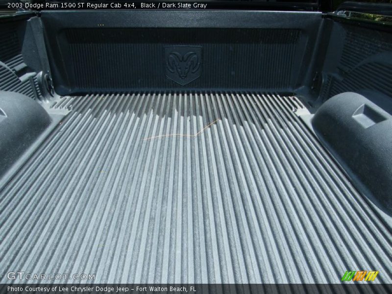 Black / Dark Slate Gray 2003 Dodge Ram 1500 ST Regular Cab 4x4