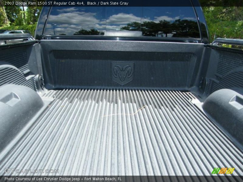 Black / Dark Slate Gray 2003 Dodge Ram 1500 ST Regular Cab 4x4