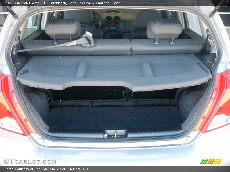 Medium Gray / Charcoal Black 2007 Chevrolet Aveo 5 LS Hatchback