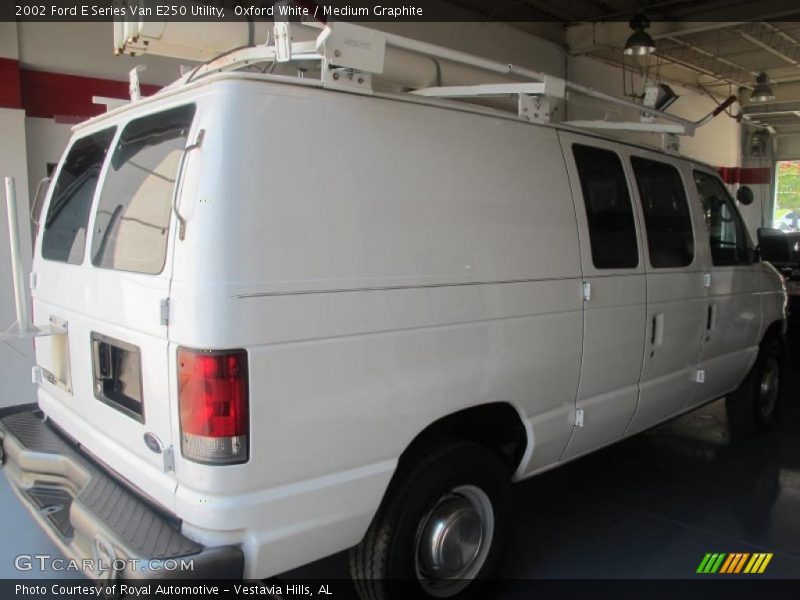 Oxford White / Medium Graphite 2002 Ford E Series Van E250 Utility