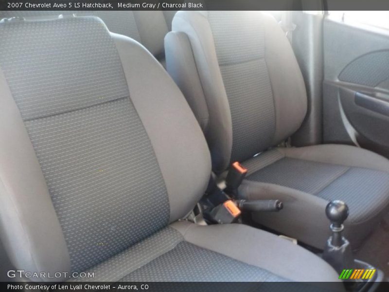 Medium Gray / Charcoal Black 2007 Chevrolet Aveo 5 LS Hatchback