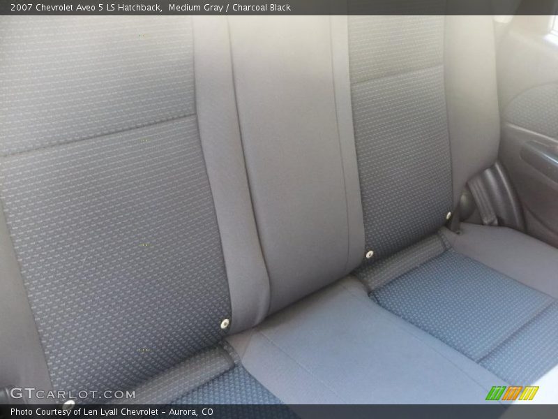 Medium Gray / Charcoal Black 2007 Chevrolet Aveo 5 LS Hatchback