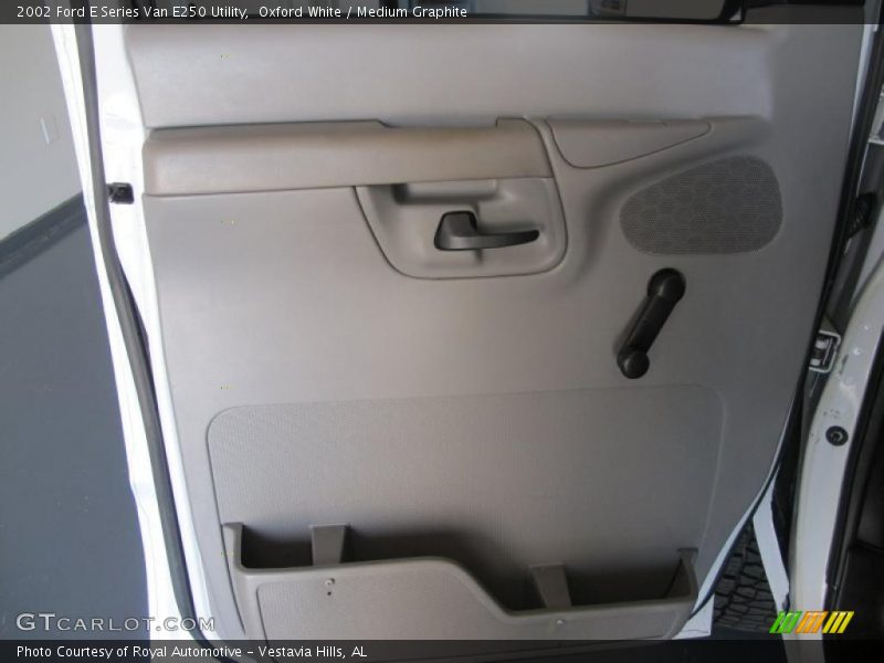 Oxford White / Medium Graphite 2002 Ford E Series Van E250 Utility