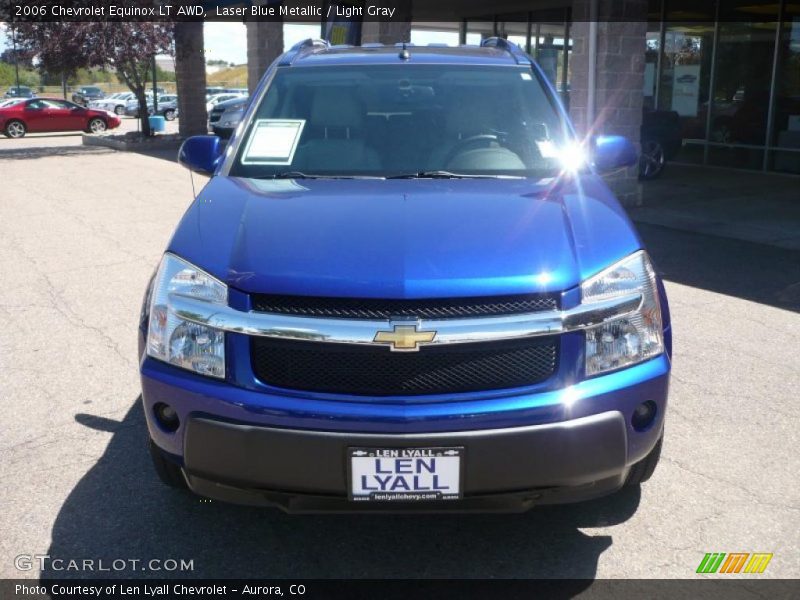 Laser Blue Metallic / Light Gray 2006 Chevrolet Equinox LT AWD