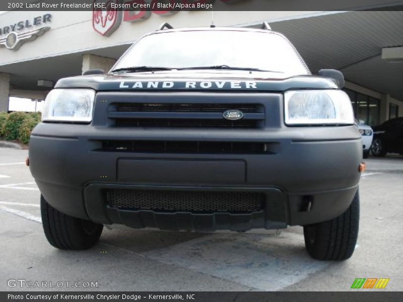 Epsom Green / Black/Alpaca Beige 2002 Land Rover Freelander HSE