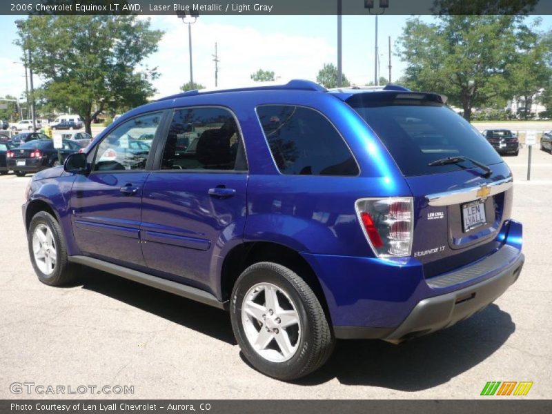 Laser Blue Metallic / Light Gray 2006 Chevrolet Equinox LT AWD