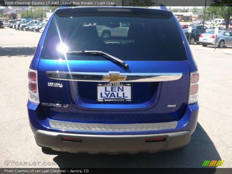 Laser Blue Metallic / Light Gray 2006 Chevrolet Equinox LT AWD