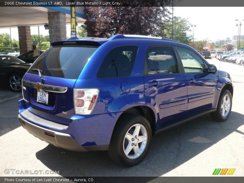 Laser Blue Metallic / Light Gray 2006 Chevrolet Equinox LT AWD